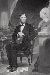 Portrait of Abraham Lincoln